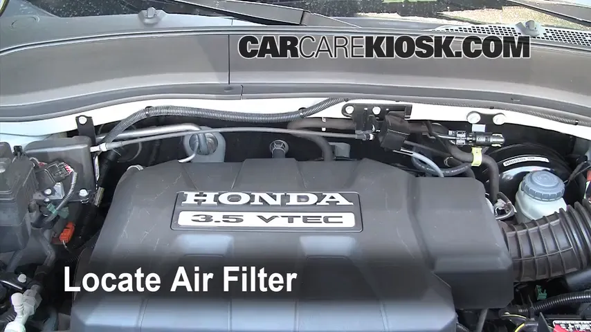 2008 Honda Ridgeline RTL 3.5L V6 Air Filter (Engine)